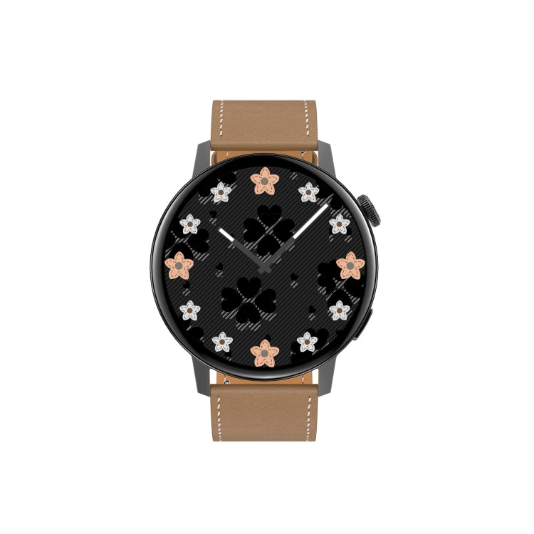 DT3 Mini 1.19 inch Leather Watchband Color Screen Smart Watch