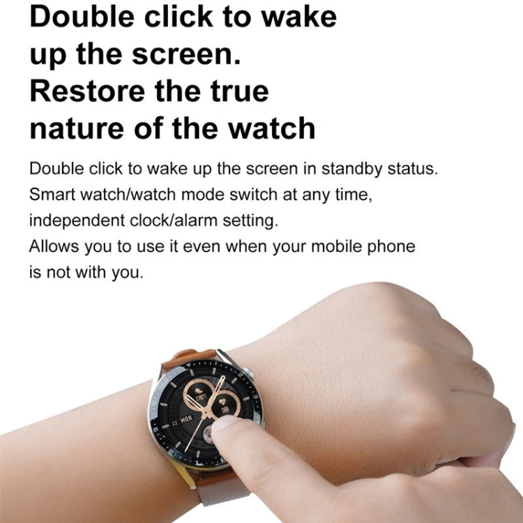 DT3 Mini 1.19 inch Leather Watchband Color Screen Smart Watch