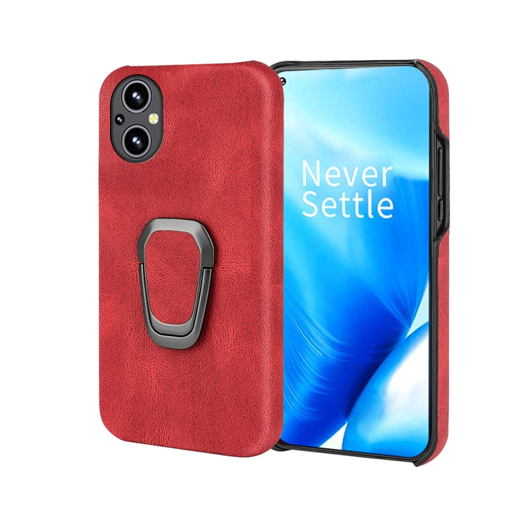 For OnePlus Nord N20 5G Ring Holder PU Phone Case