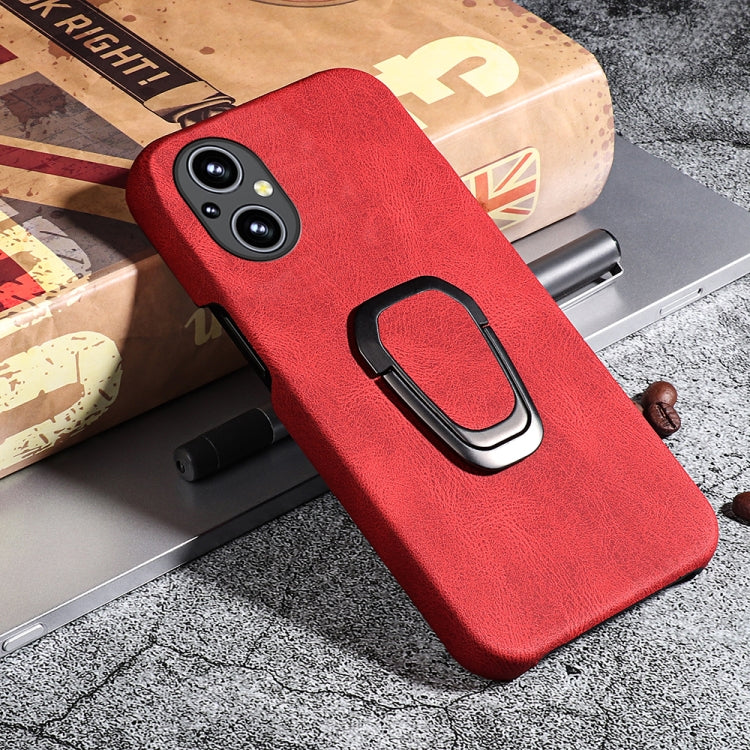 For OnePlus Nord N20 5G Ring Holder PU Phone Case