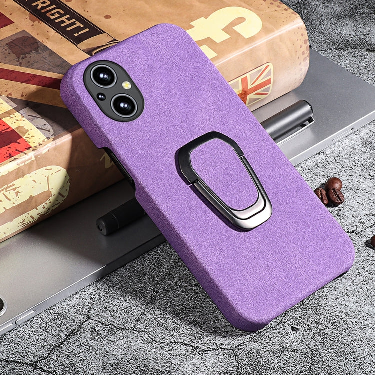 For OnePlus Nord N20 5G Ring Holder PU Phone Case