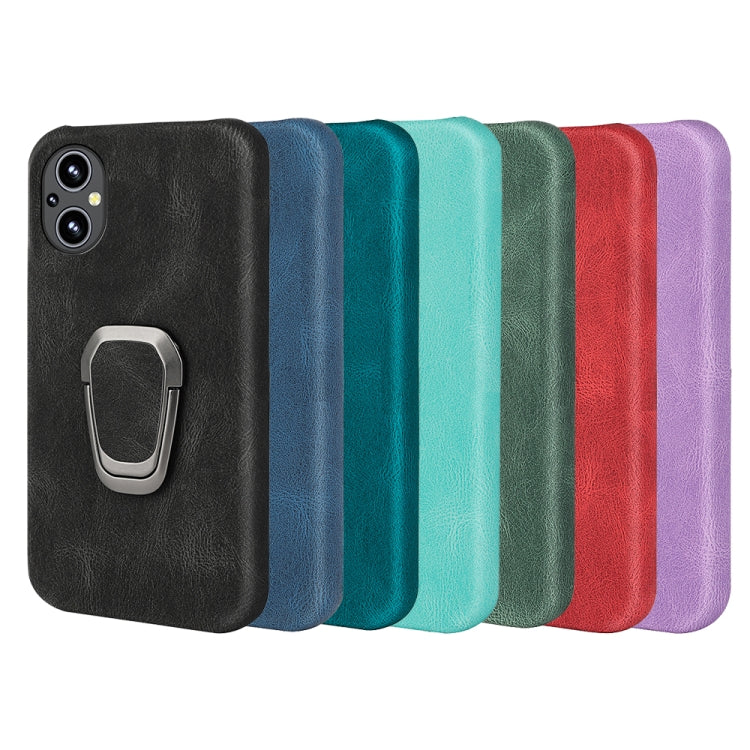 For OnePlus Nord N20 5G Ring Holder PU Phone Case