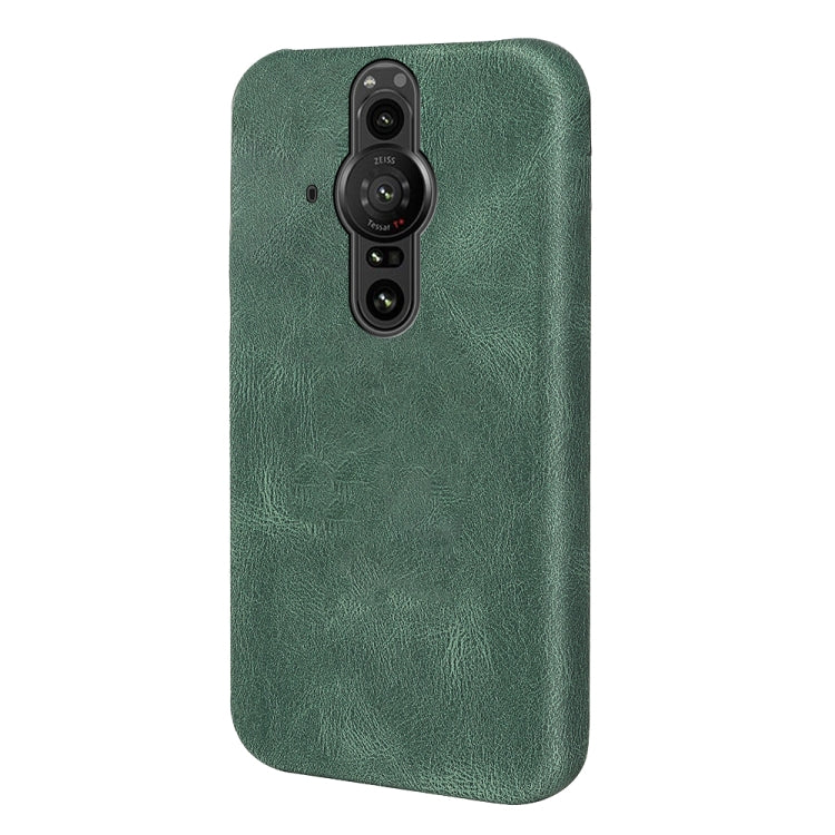 For Sony Xperia Pro-I Ring Holder PU Phone Case