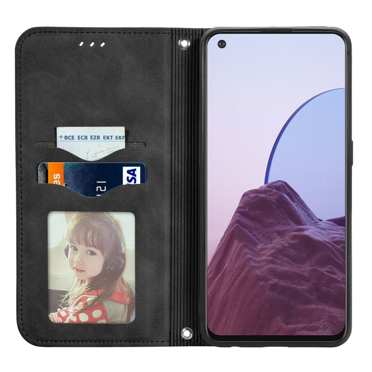 For OnePlus Nord N20 5G Retro Skin Feel Magnetic Leather Case