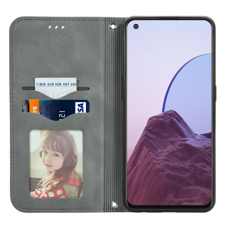 For OnePlus Nord N20 5G Retro Skin Feel Magnetic Leather Case