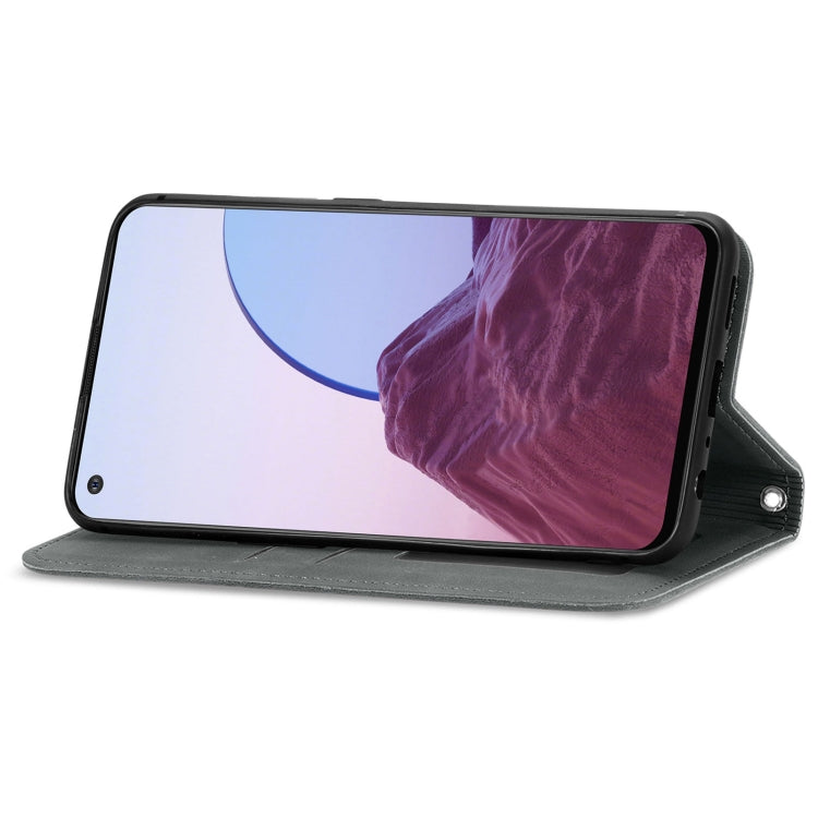 For OnePlus Nord N20 5G Retro Skin Feel Magnetic Leather Case