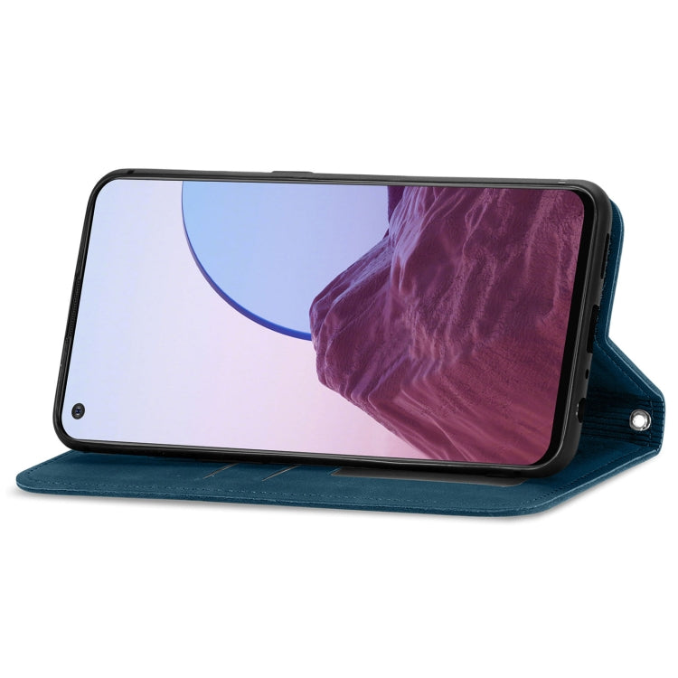 For OnePlus Nord N20 5G Retro Skin Feel Magnetic Leather Case