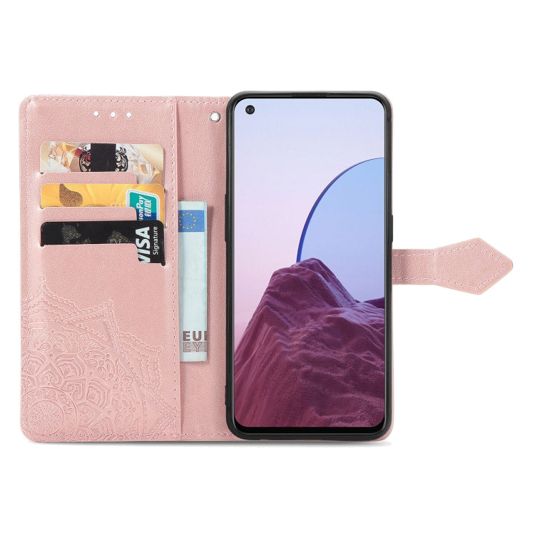 For OnePlus Nord N20 5G Mandala Flower Embossed Leather Case