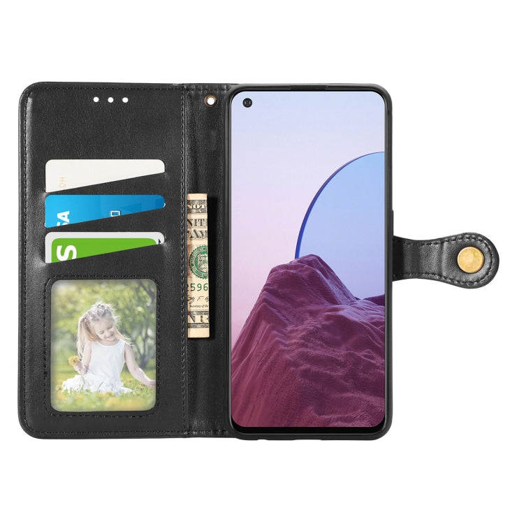 For OnePlus Nord N20 5G Solid Color Leather Buckle Phone Case