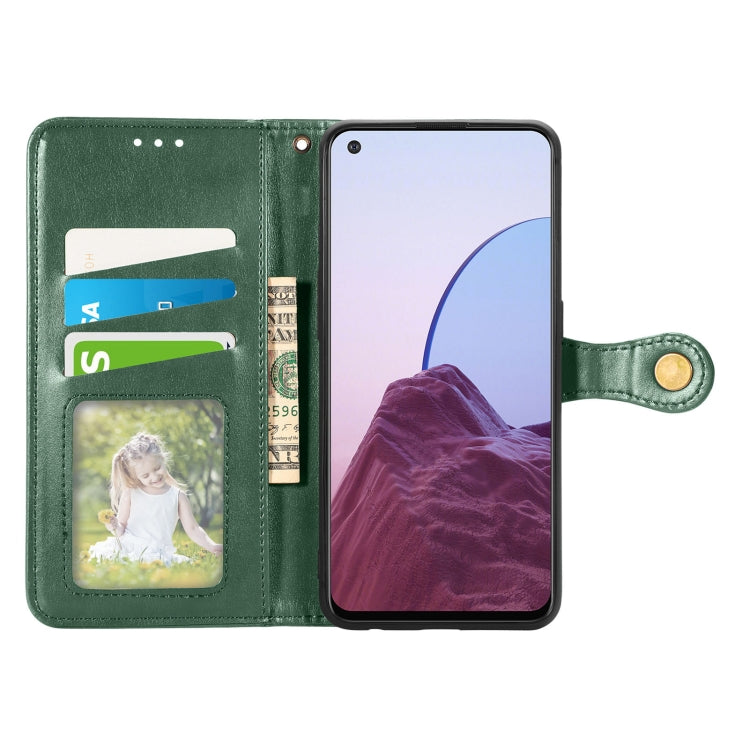 For OnePlus Nord N20 5G Solid Color Leather Buckle Phone Case