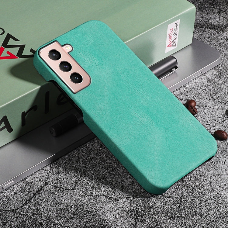 Ring Holder PU Phone Case for Samsung Galaxy S21 5G