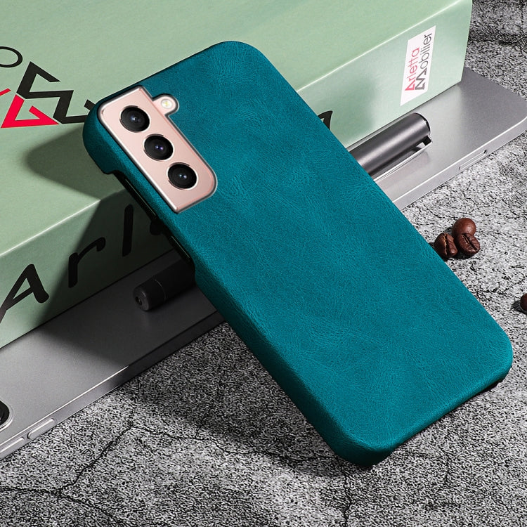 Ring Holder PU Phone Case for Samsung Galaxy S21 5G