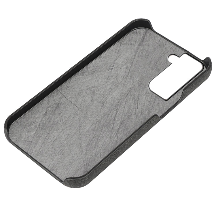 Ring Holder PU Phone Case for Samsung Galaxy S21 5G