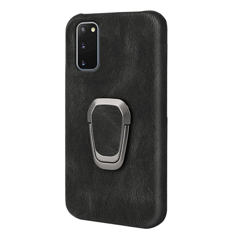 Ring Holder PU Phone Case For Samsung Galaxy S20