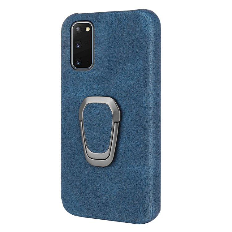 Ring Holder PU Phone Case For Samsung Galaxy S20