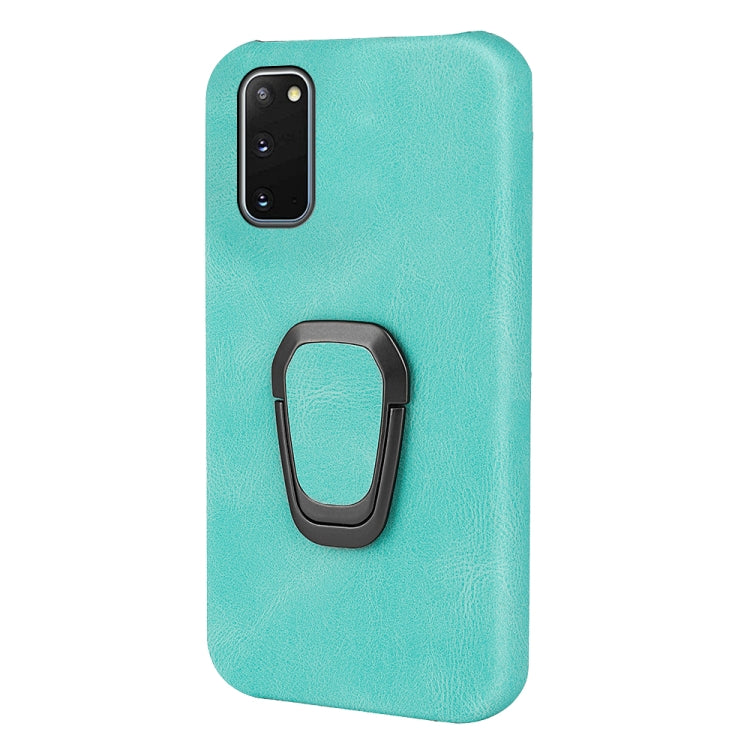 Ring Holder PU Phone Case For Samsung Galaxy S20