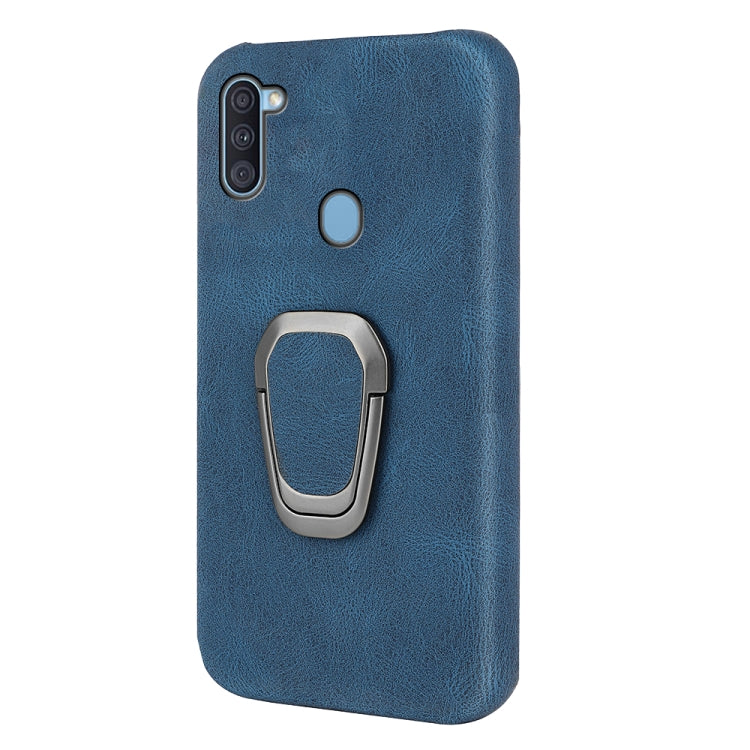 Ring Holder PU Phone Case For Samsung Galaxy A11 / M11