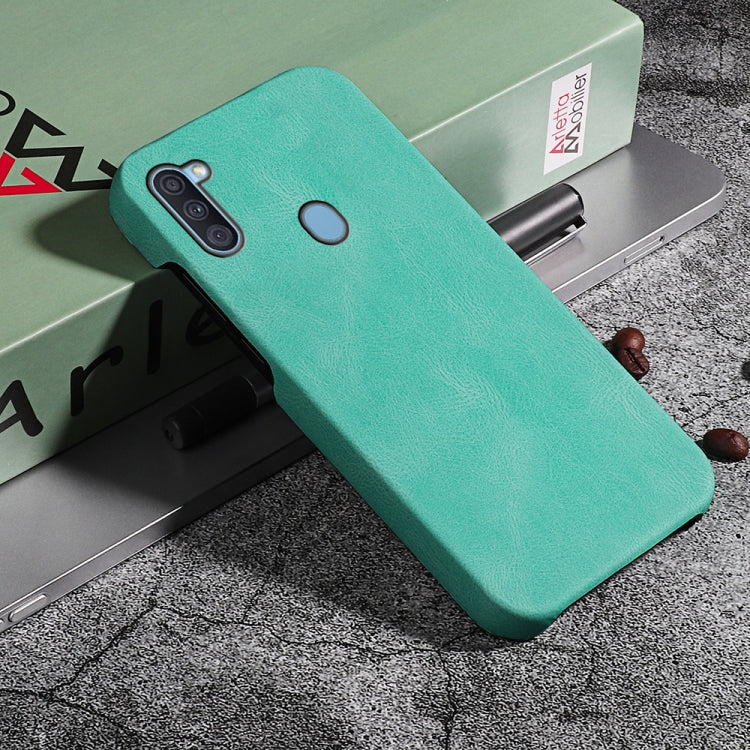 Ring Holder PU Phone Case For Samsung Galaxy A11 / M11