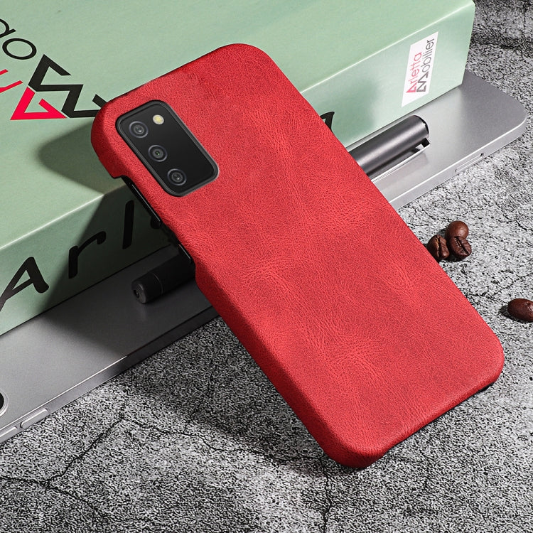 Ring Holder PU Phone Case For Samsung Galaxy A03s 164mm