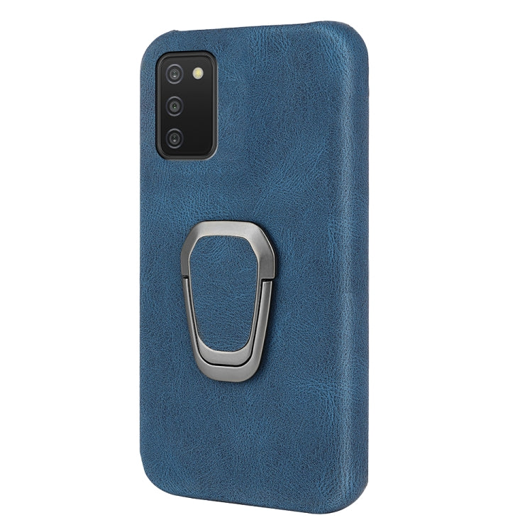 Ring Holder PU Phone Case For Samsung Galaxy A03s 164mm