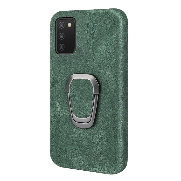 Ring Holder PU Phone Case For Samsung Galaxy A03s 164mm