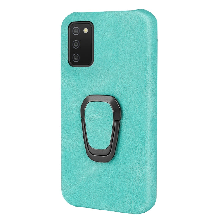 Ring Holder PU Phone Case For Samsung Galaxy A03s 164mm