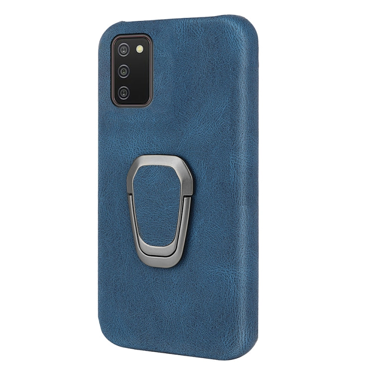 Ring Holder PU Phone Case For Samsung Galaxy A02s 166mm
