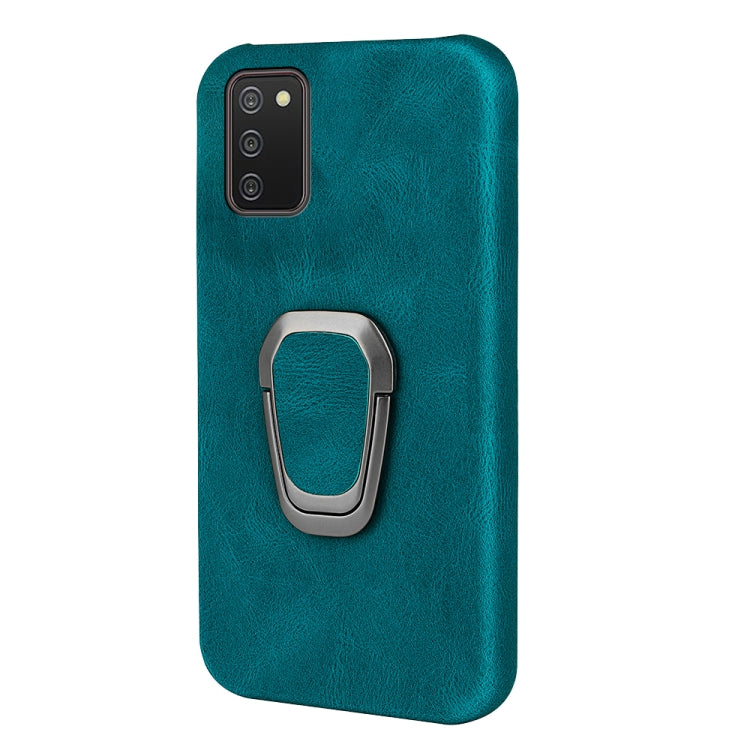 Ring Holder PU Phone Case For Samsung Galaxy A02s 166mm