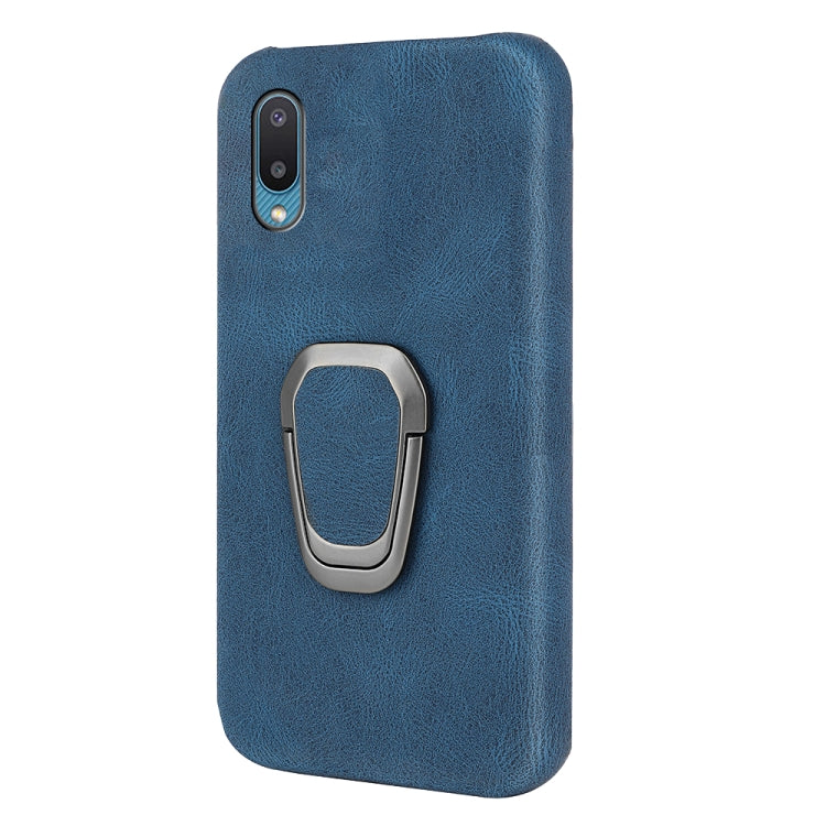 Ring Holder PU Phone Case For Samsung Galaxy A02 / M02