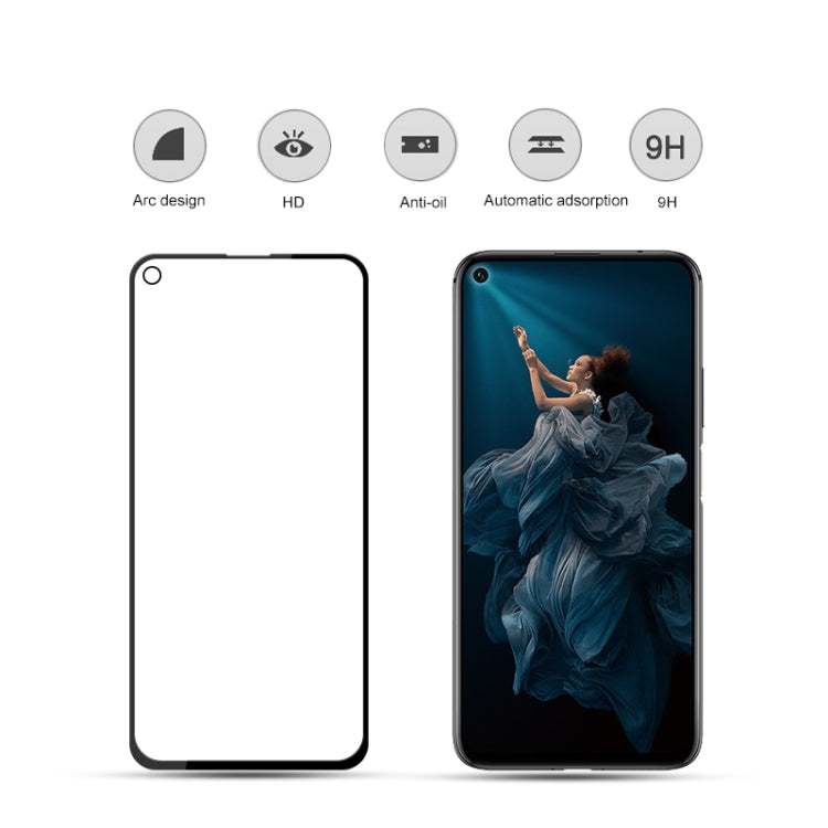 mocolo 0.33mm 9H 3D Full Glue Curved Full Screen Tempered Glass Film for Huawei Honor 20 pro