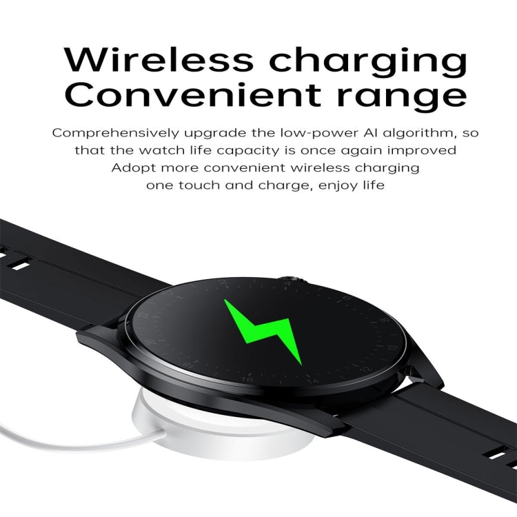 T3 IP68 1.36 inch Silicone Watchband Color Screen Smart Watch