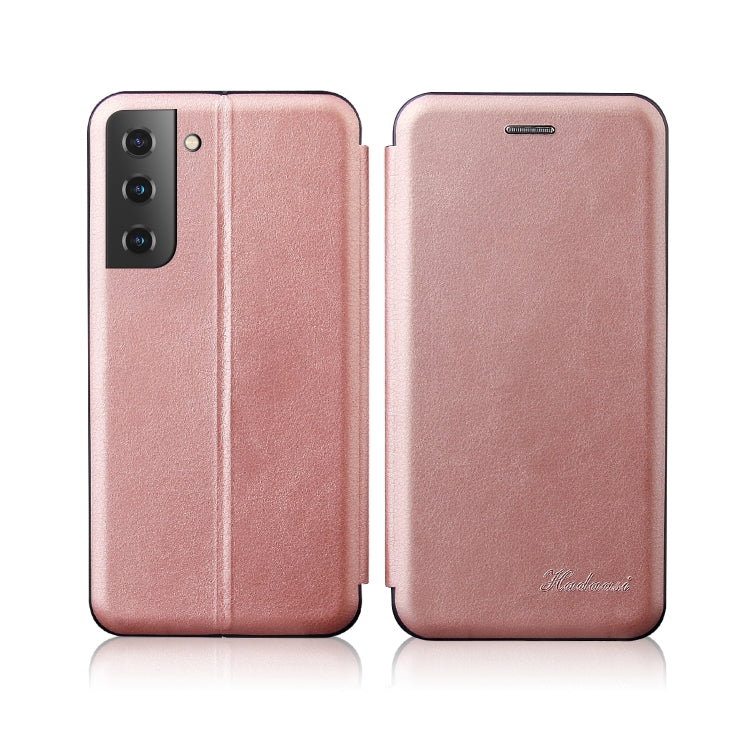 For Samsung Galaxy S22 5G  Retro Texture Magnetic Leather Case