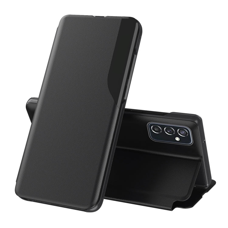 For Samsung Galaxy A73 5G Attraction Flip Holder Leather Phone Case