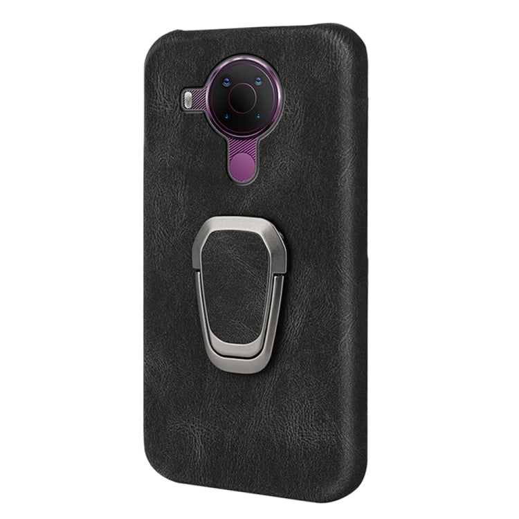 For Nokia 5.4 Ring Holder PU Phone Case
