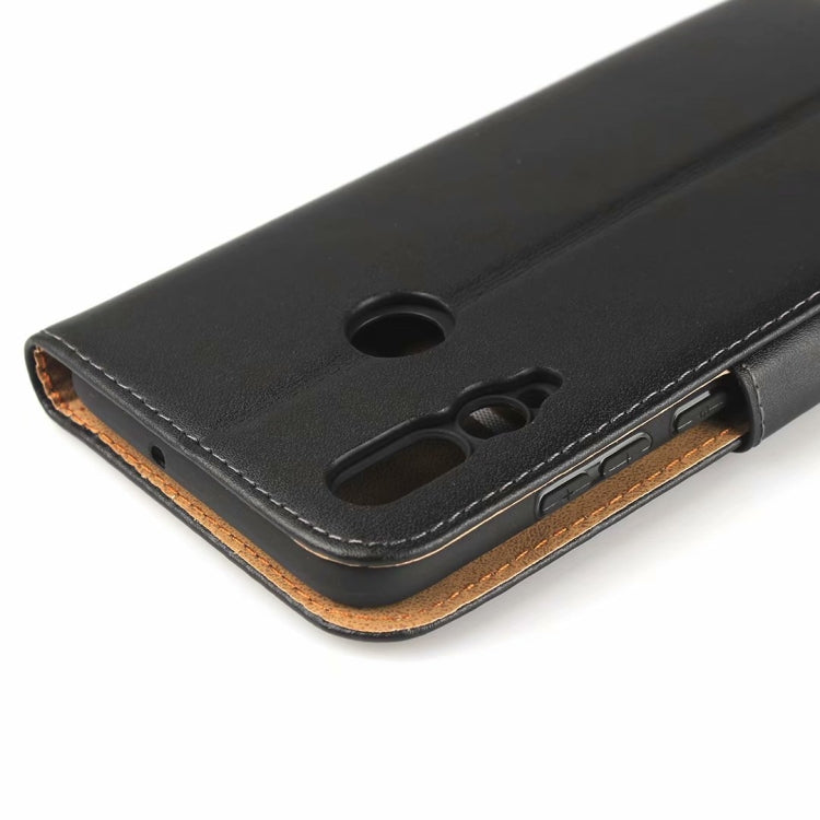 Horizontal Flip Leather Case for Huawei P Smart (2019) / Nova 3 Lite / Honor 10 Lite, with Magnetic Buckle & Holder & Card Slots & Wallet(Black)