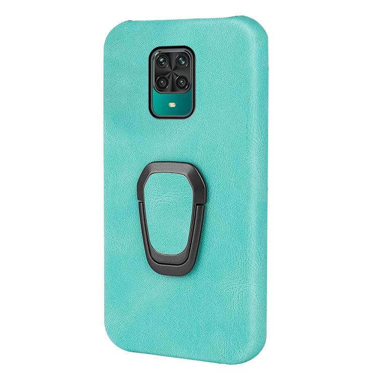 Ring Holder PU Phone Case For Xiaomi Redmi Note 9 Pro / Note 9S / Note 9 Pro Max / Poco M2 Pro