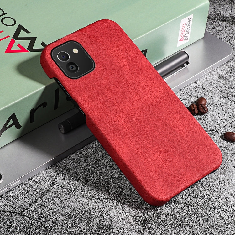 Ring Holder PU Phone Case For Samsung Galaxy A03 166mm