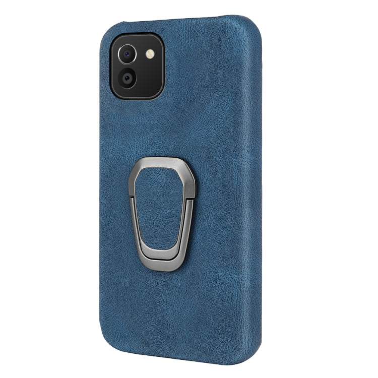 Ring Holder PU Phone Case For Samsung Galaxy A03 166mm
