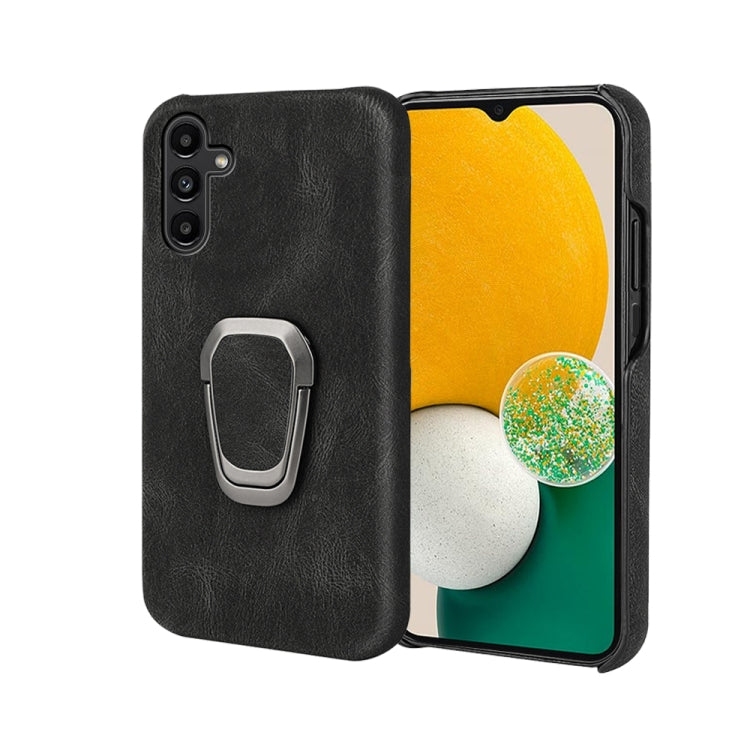 Ring Holder PU Phone Case For Samsung Galaxy A13 4G