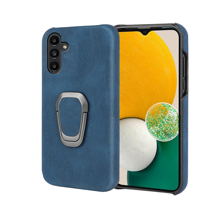 Ring Holder PU Phone Case For Samsung Galaxy A13 4G
