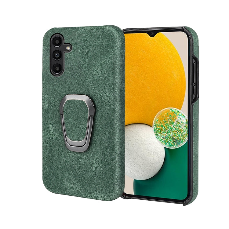 Ring Holder PU Phone Case For Samsung Galaxy A13 4G