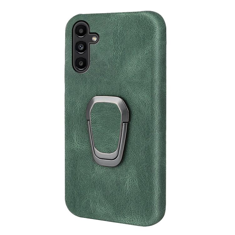 Ring Holder PU Phone Case For Samsung Galaxy A13 4G