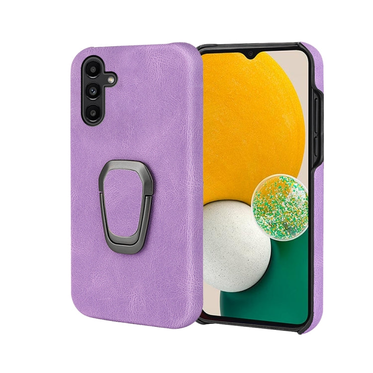 Ring Holder PU Phone Case For Samsung Galaxy A13 4G