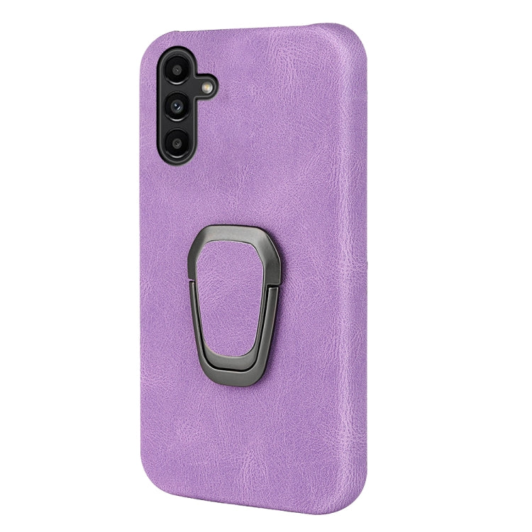 Ring Holder PU Phone Case For Samsung Galaxy A13 4G