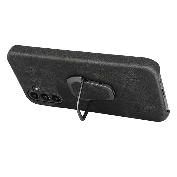 Ring Holder PU Phone Case For Samsung Galaxy A13 4G