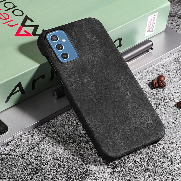 Ring Holder PU Phone Case For Samsung Galaxy M52 5G