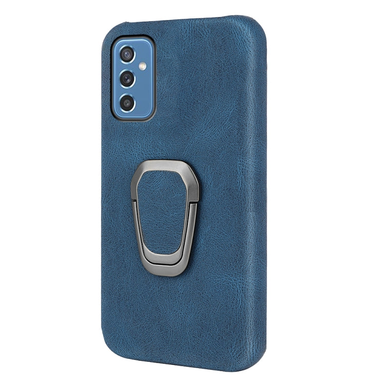 Ring Holder PU Phone Case For Samsung Galaxy M52 5G