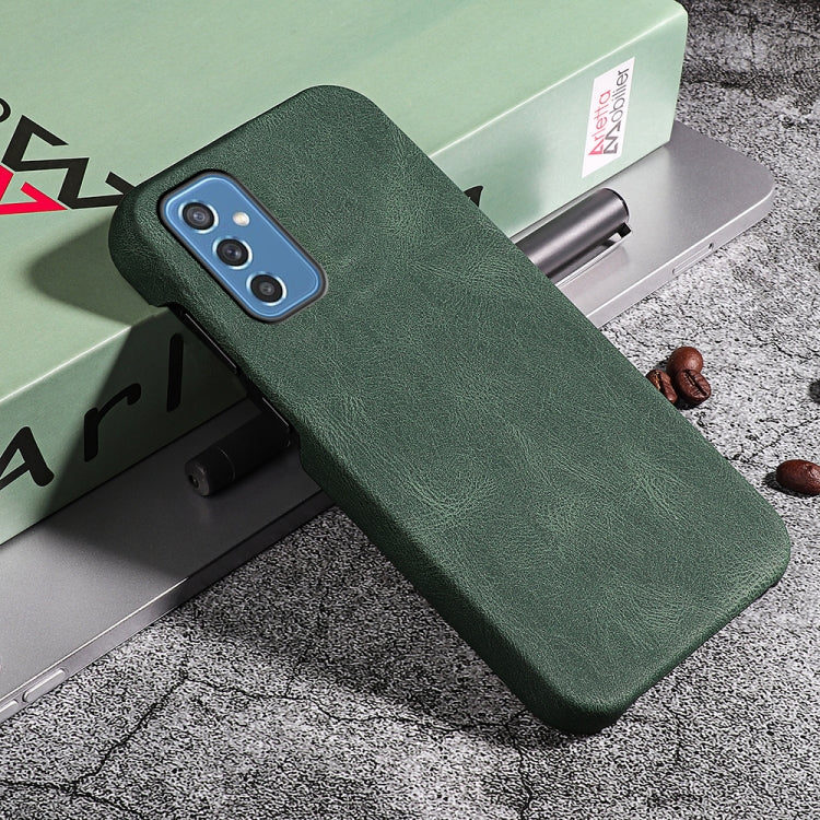 Ring Holder PU Phone Case For Samsung Galaxy M52 5G