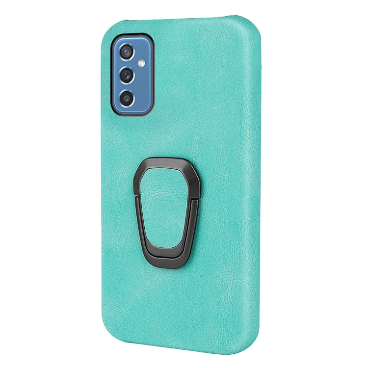 Ring Holder PU Phone Case For Samsung Galaxy M52 5G