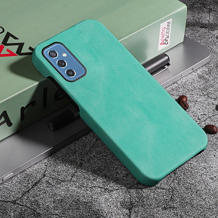 Ring Holder PU Phone Case For Samsung Galaxy M52 5G